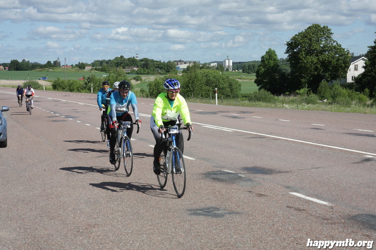 Bild från Vätternrundan 2013