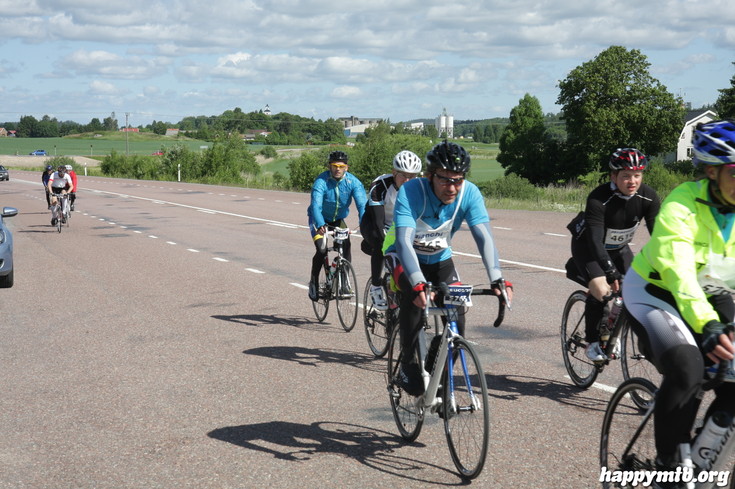 Bild från Vätternrundan 2013