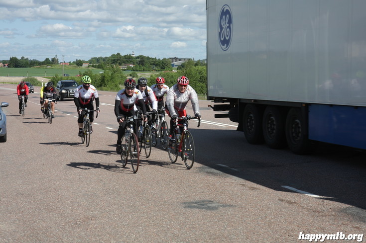 Bild från Vätternrundan 2013