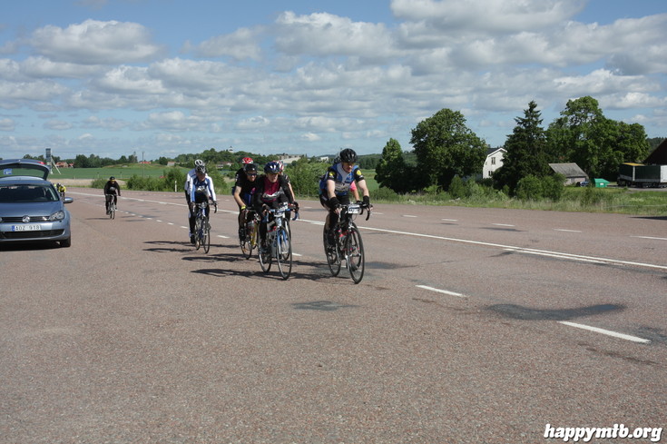Bild från Vätternrundan 2013
