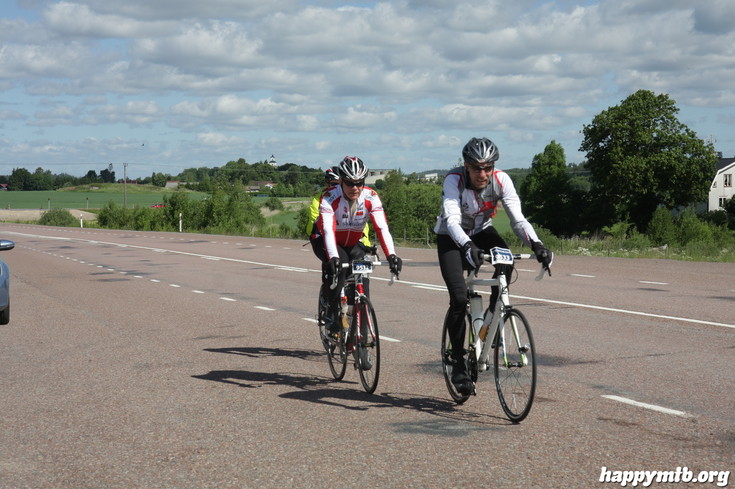 Bild från Vätternrundan 2013