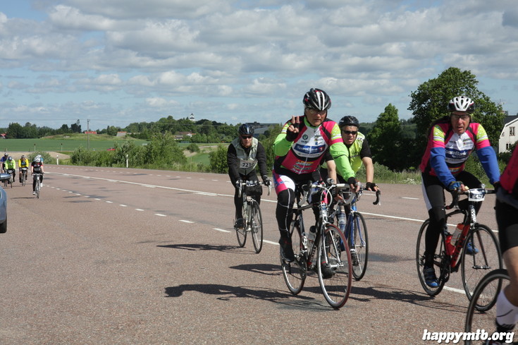 Bild från Vätternrundan 2013