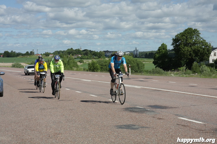 Bild från Vätternrundan 2013