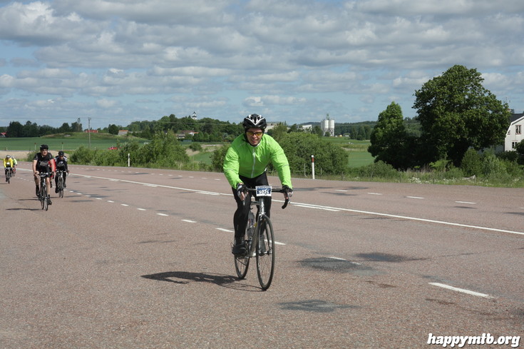 Bild från Vätternrundan 2013