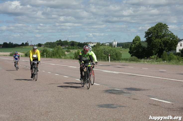 Bild från Vätternrundan 2013