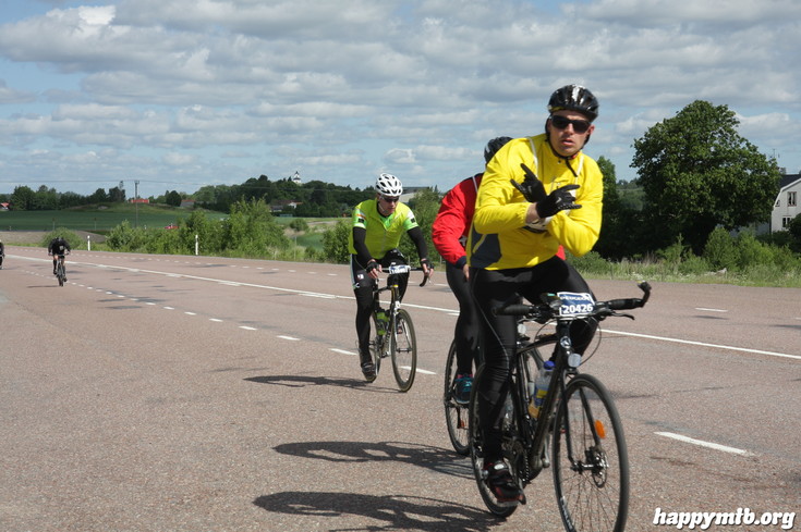 Bild från Vätternrundan 2013