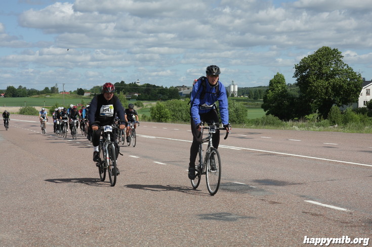 Bild från Vätternrundan 2013