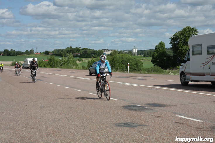 Bild från Vätternrundan 2013