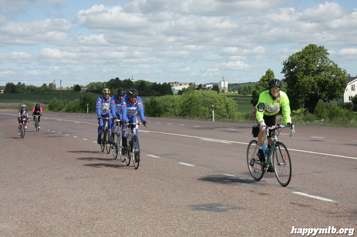 Bild från Vätternrundan 2013