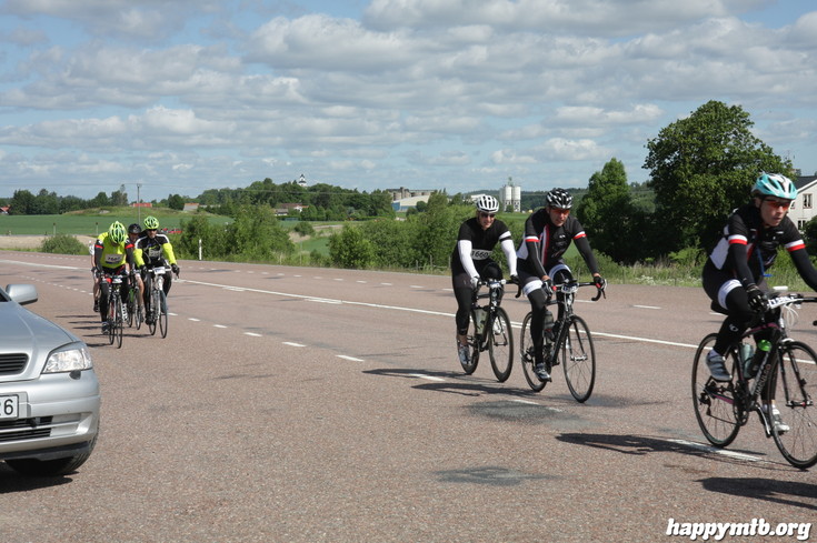 Bild från Vätternrundan 2013