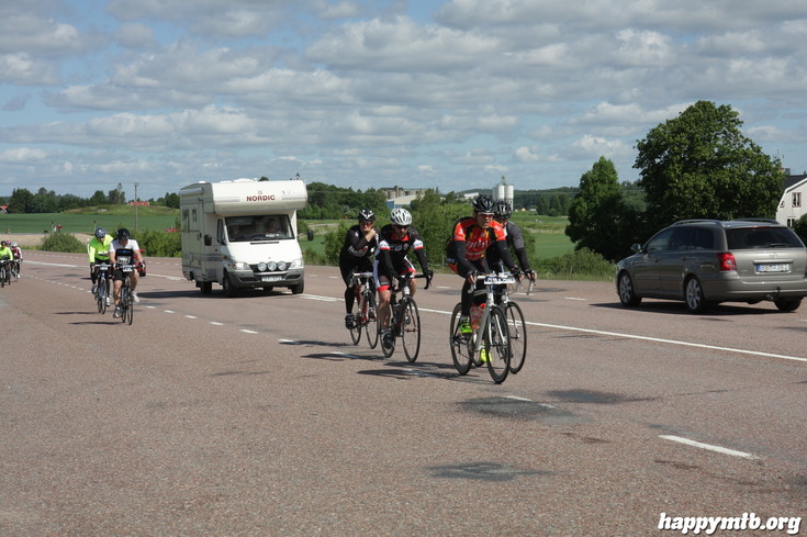 Bild från Vätternrundan 2013