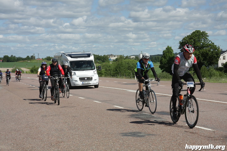 Bild från Vätternrundan 2013