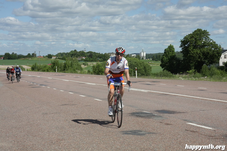 Bild från Vätternrundan 2013