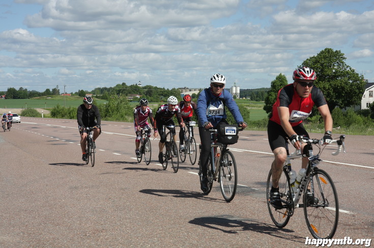 Bild från Vätternrundan 2013