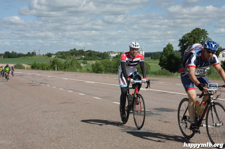 Bild från Vätternrundan 2013