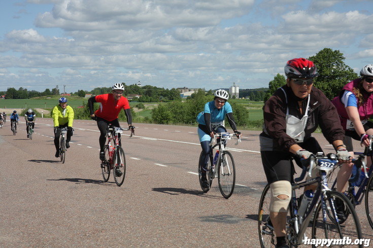 Bild från Vätternrundan 2013