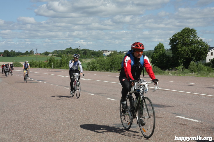 Bild från Vätternrundan 2013