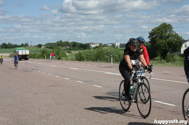 Bild från Vätternrundan 2013