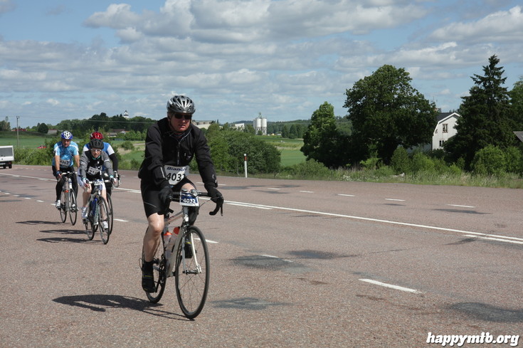 Bild från Vätternrundan 2013