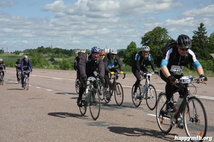 Bild från Vätternrundan 2013