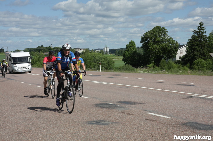 Bild från Vätternrundan 2013