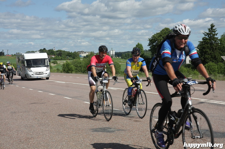 Bild från Vätternrundan 2013