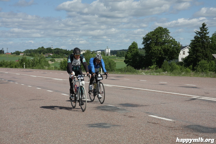 Bild från Vätternrundan 2013