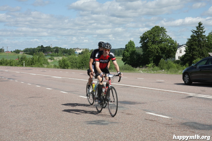 Bild från Vätternrundan 2013