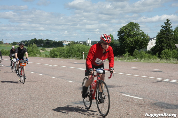 Bild från Vätternrundan 2013