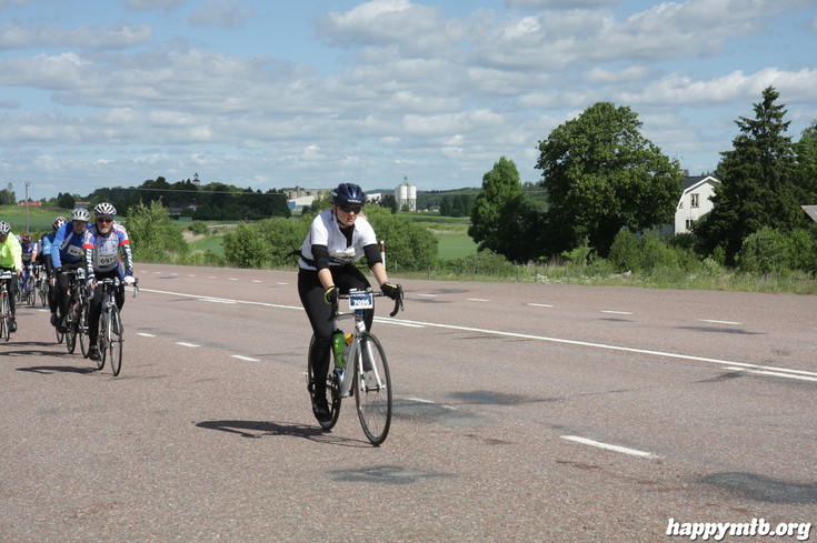 Bild från Vätternrundan 2013