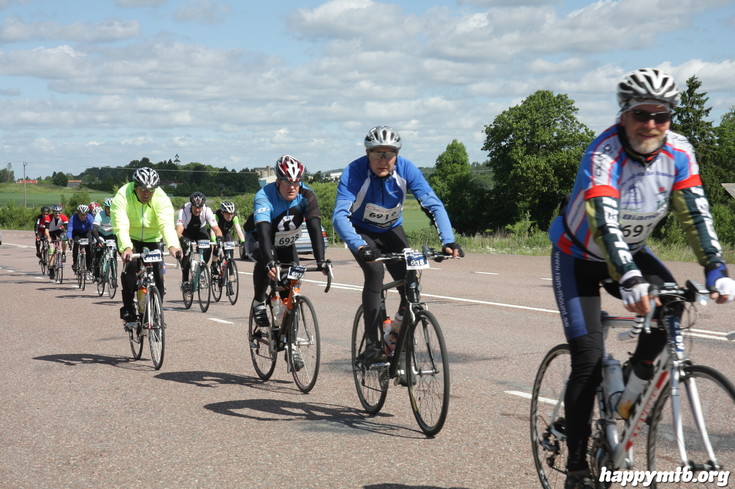 Bild från Vätternrundan 2013