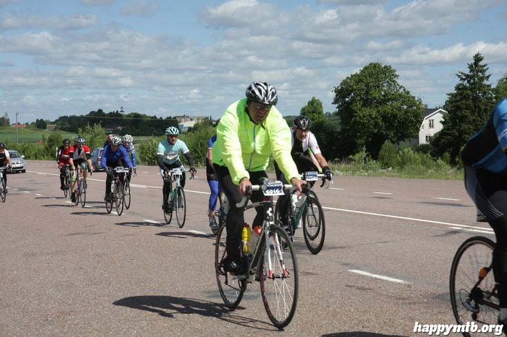 Bild från Vätternrundan 2013