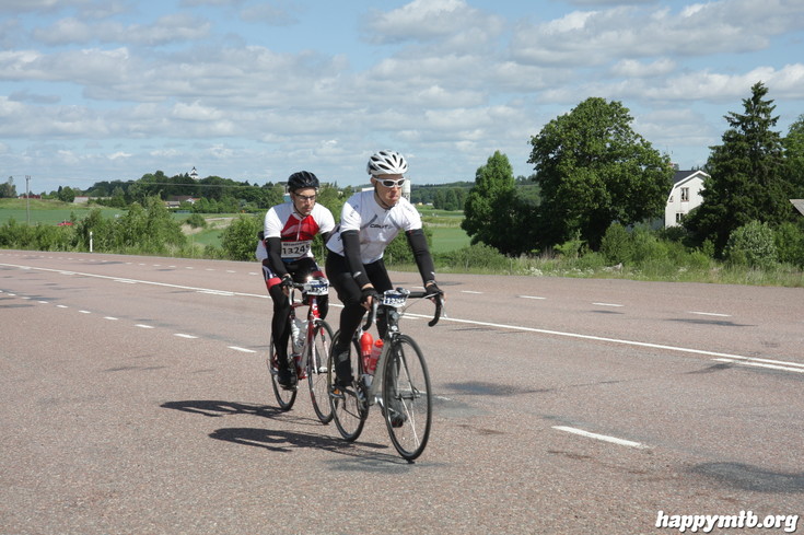 Bild från Vätternrundan 2013