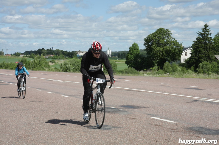 Bild från Vätternrundan 2013