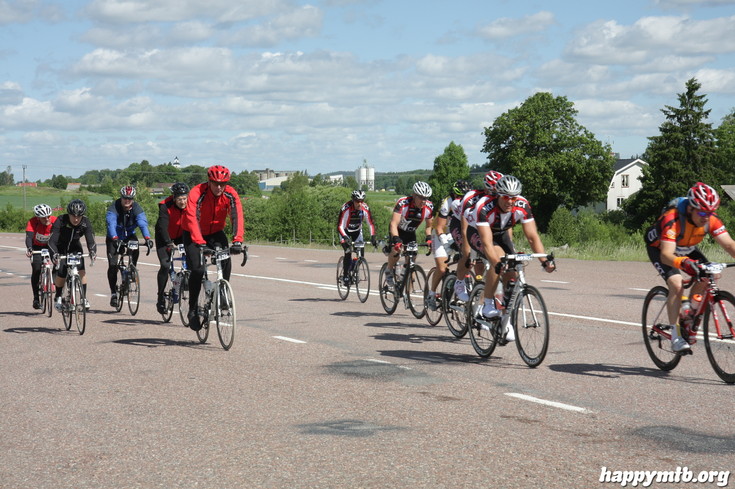 Bild från Vätternrundan 2013