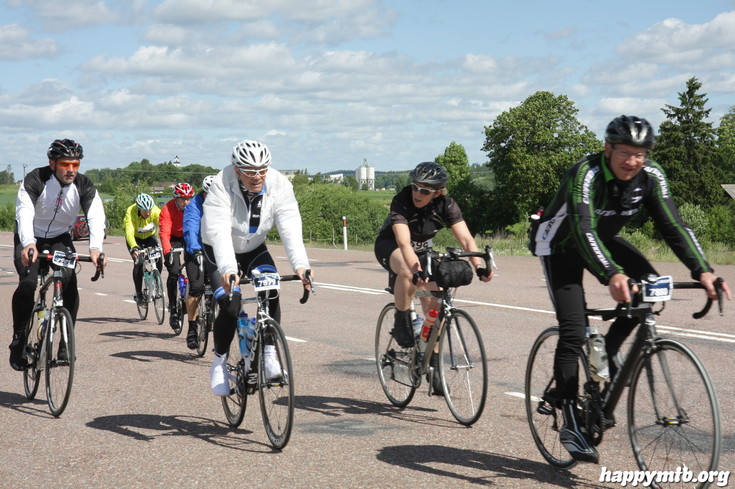 Bild från Vätternrundan 2013