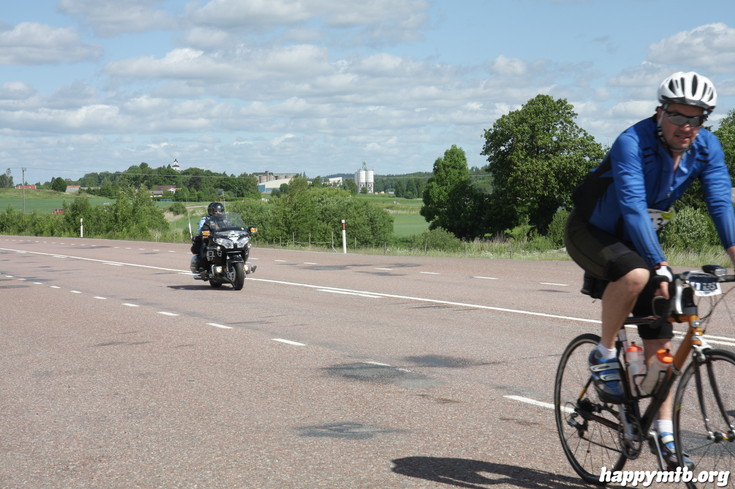 Bild från Vätternrundan 2013