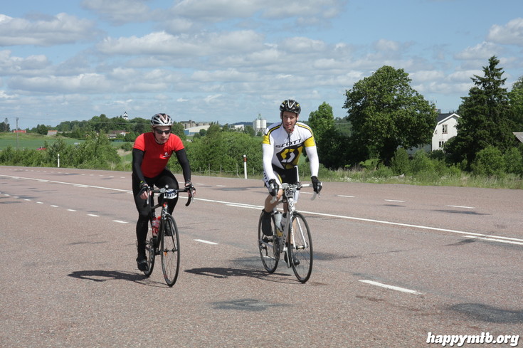 Bild från Vätternrundan 2013