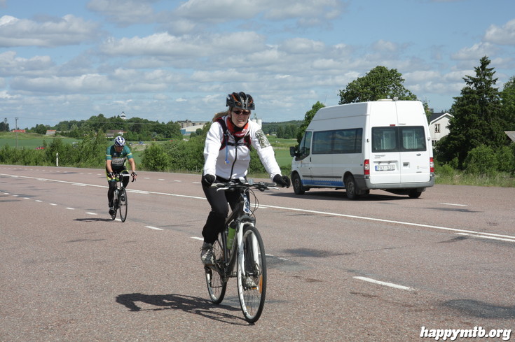 Bild från Vätternrundan 2013