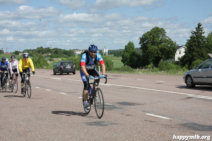 Bild från Vätternrundan 2013