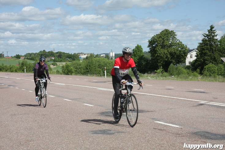 Bild från Vätternrundan 2013