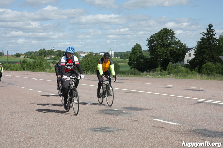 Bild från Vätternrundan 2013