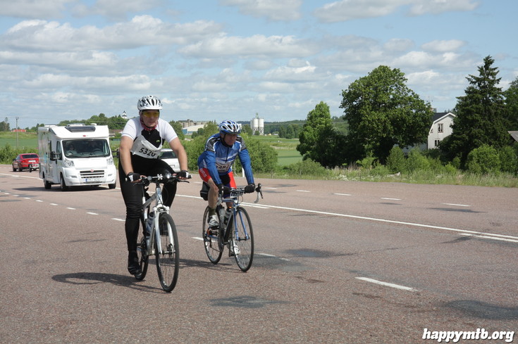 Bild från Vätternrundan 2013