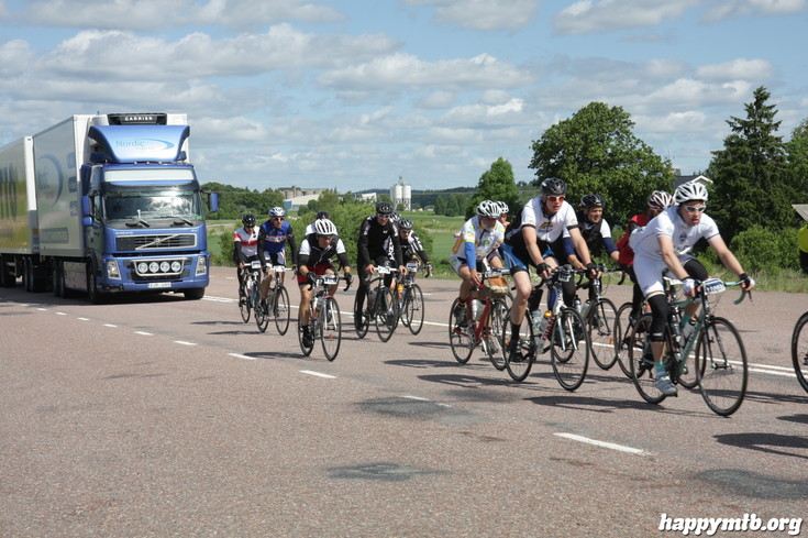 Bild från Vätternrundan 2013