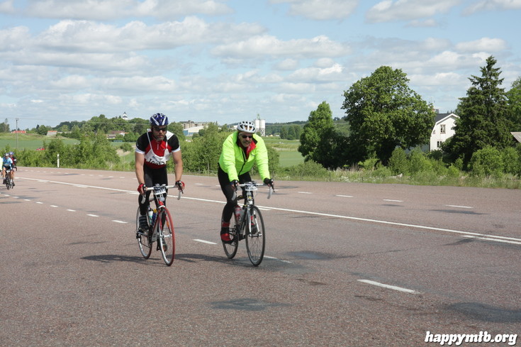 Bild från Vätternrundan 2013