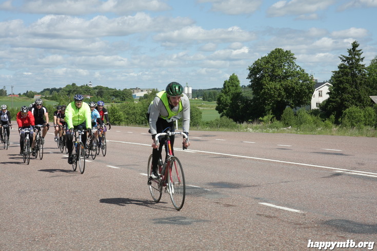 Bild från Vätternrundan 2013