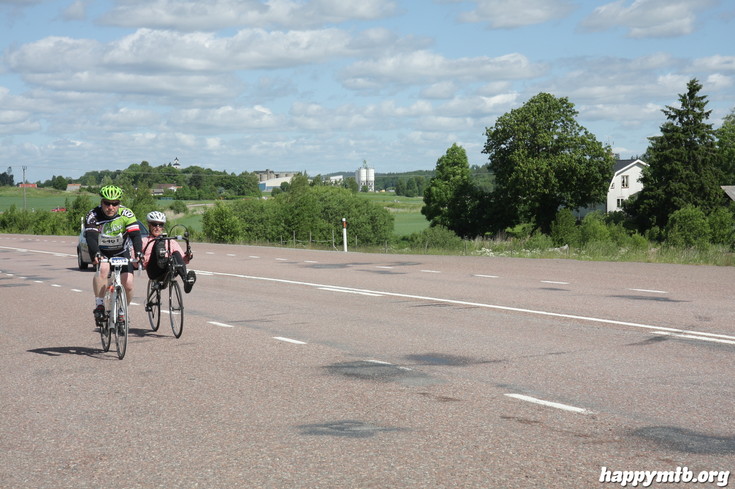 Bild från Vätternrundan 2013