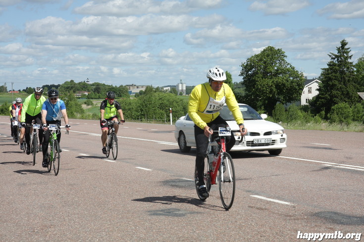 Bild från Vätternrundan 2013