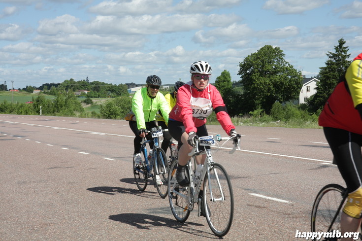 Bild från Vätternrundan 2013