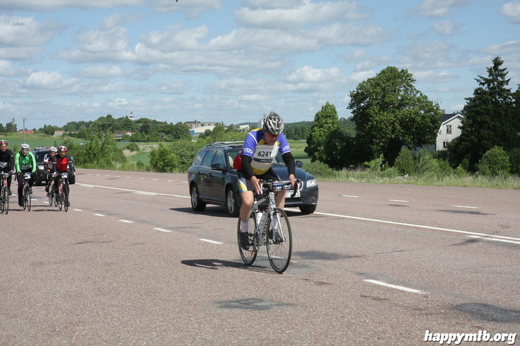 Bild från Vätternrundan 2013